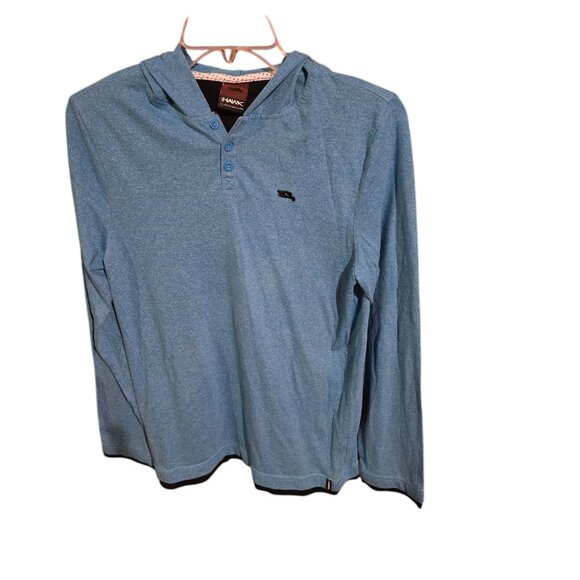 Hawk Other - Hawk Blue Hooded Long Sleeve Top